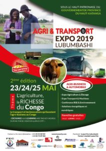 AGRI -TRANSPORT EXPO 2019 LUBUMBASHI