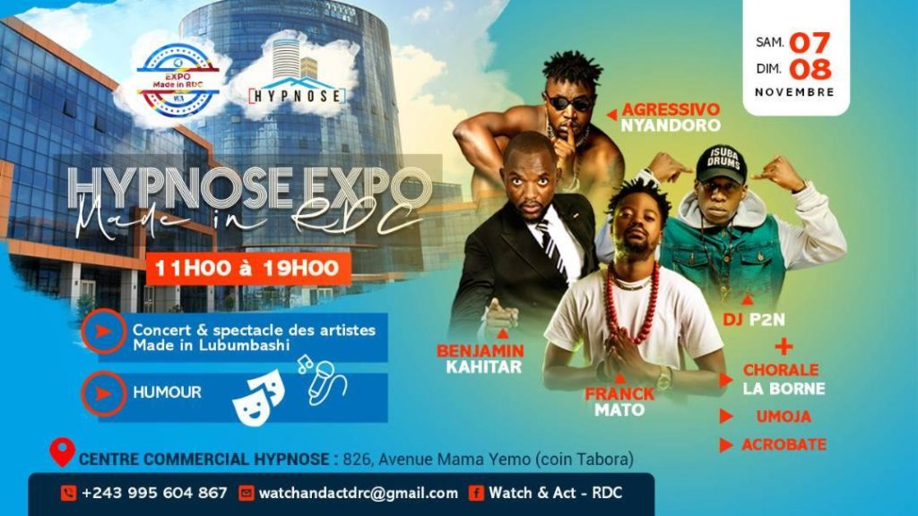 Centre commercial hypnose lubumbashi expo made in congo novembre 2020 01