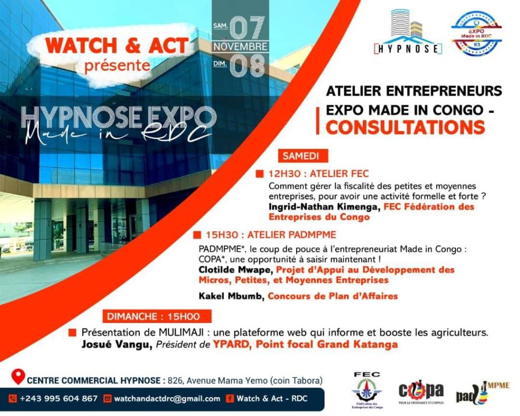 Centre commercial hypnose lubumbashi expo made in congo novembre 2020 03