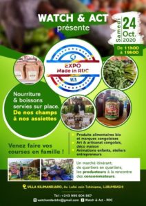 Retour sur Expo made in RDC à Lubumbashi par Agence Résilience RSE et Watch & Act